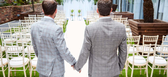 Civil Ceremony - LGBT Wedding at the Red Cow Moran Hotel