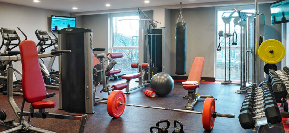 State-of-the-art Fitness Suite at the Red Cow Moran Hotel